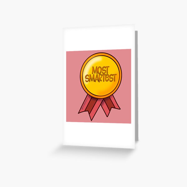 Item preview, Most Smartest Award designed and sold by RooBooCo.