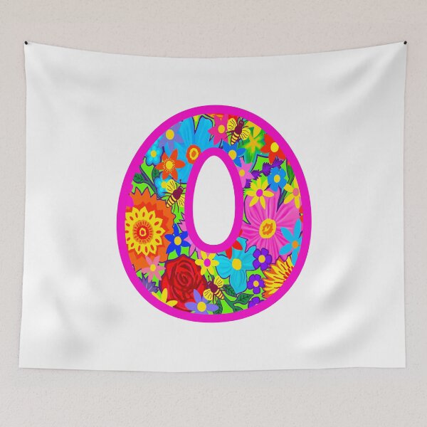 Item preview, Floral Number 10 | Colorful Birthday Art designed and sold by Vividality.