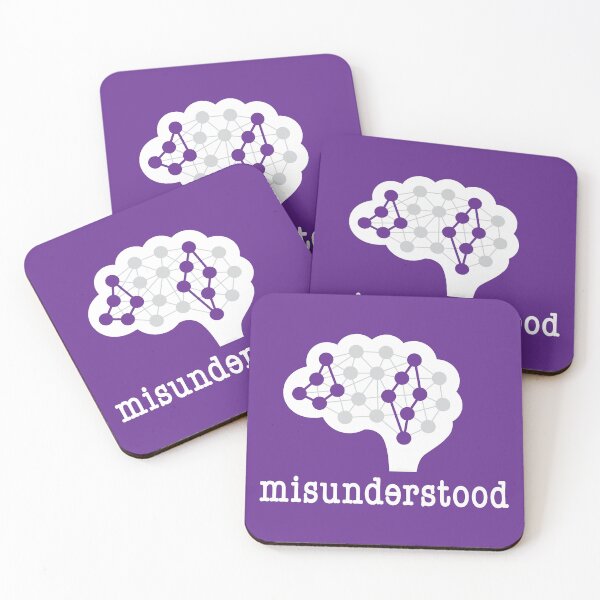 Item preview, Misunderstood (White Print) designed and sold by Brain--Food.