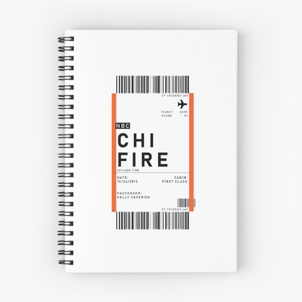 Item preview, Kelly Severide chicago fire plane ticket! designed and sold by ellclark.