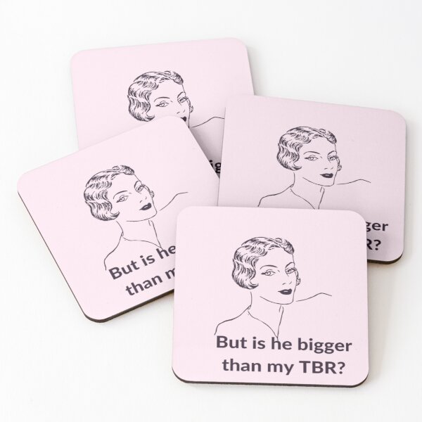 Item preview,  But Is He Bigger Than My TBR,  Bookish Quotes  designed and sold by Nero9o.