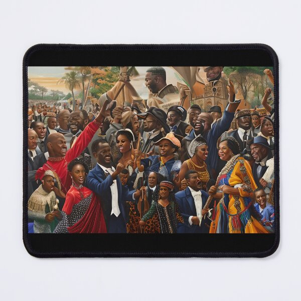 Item preview, Abstract Painting African Americans Celebrating Black History JG _1 designed and sold by Jonathan  Gillette.