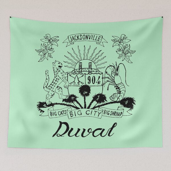 Item preview, Duval Crest Black Lettering on Mint  designed and sold by DuvalCrest.