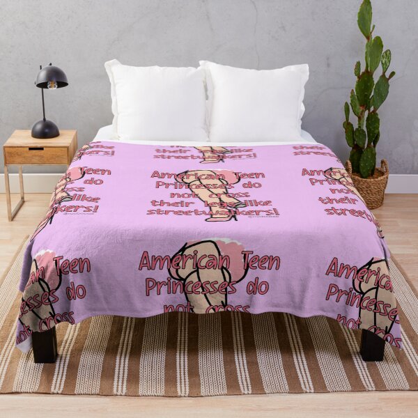 Item preview, American Teen Princesses Do Not Cross Their Legs Like Streetwalkers designed and sold by RooBooCo.