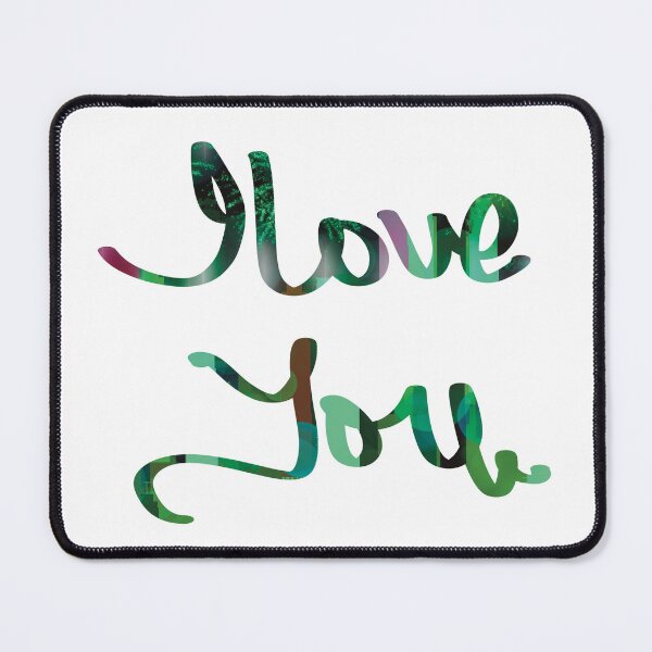 Item preview, I love you green designed and sold by chuckletuckle.