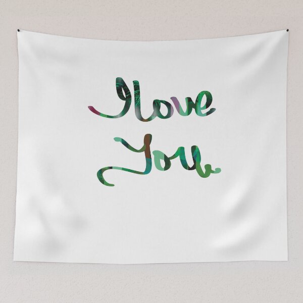 Item preview, I love you green designed and sold by chuckletuckle.
