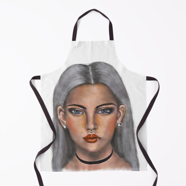Item preview, Girl with piercing designed and sold by silan-chen-art.