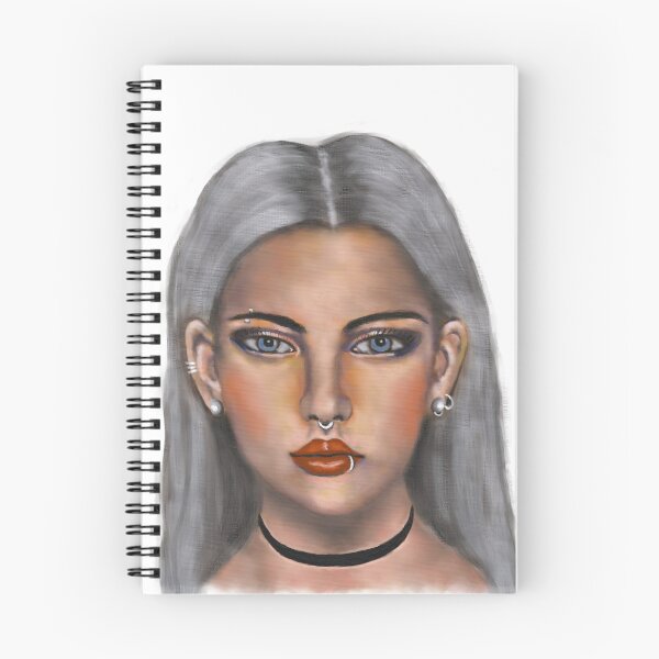 Item preview, Girl with piercing designed and sold by silan-chen-art.