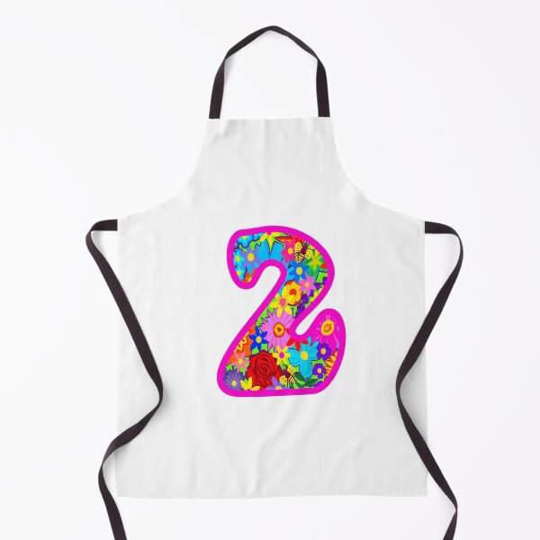 Item preview, Psychedelic Floral Number 2 | Colorful Birthday Art designed and sold by Vividality.