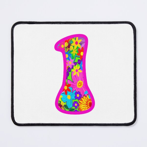 Item preview, Psychedelic Floral Number 1 | Colorful Birthday Art designed and sold by Vividality.