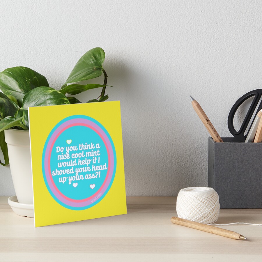Item preview, Art Board Print designed and sold by RooBooCo.