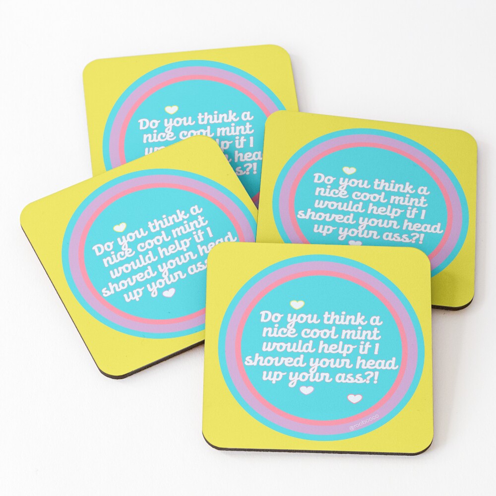 Item preview, Coasters (Set of 4) designed and sold by RooBooCo.