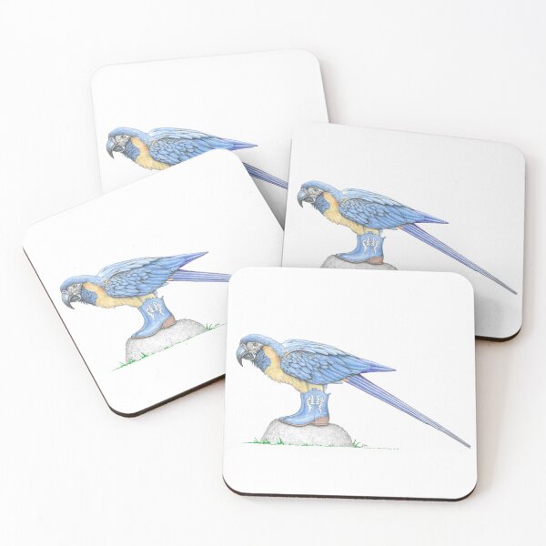 Item preview, Blue Throated Macaw in Short Boots designed and sold by JimsBirds.