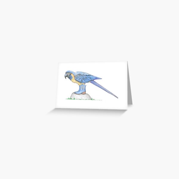Item preview, Blue Throated Macaw in Short Boots designed and sold by JimsBirds.