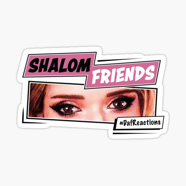 Pop Art Shalom Friends Sticker