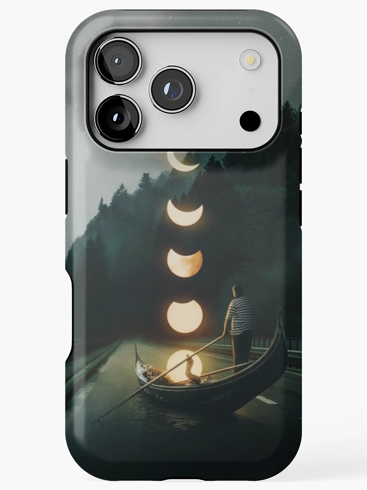 Thumbnail 1 of 4, iPhone Case, Moon Ride designed and sold by buko.