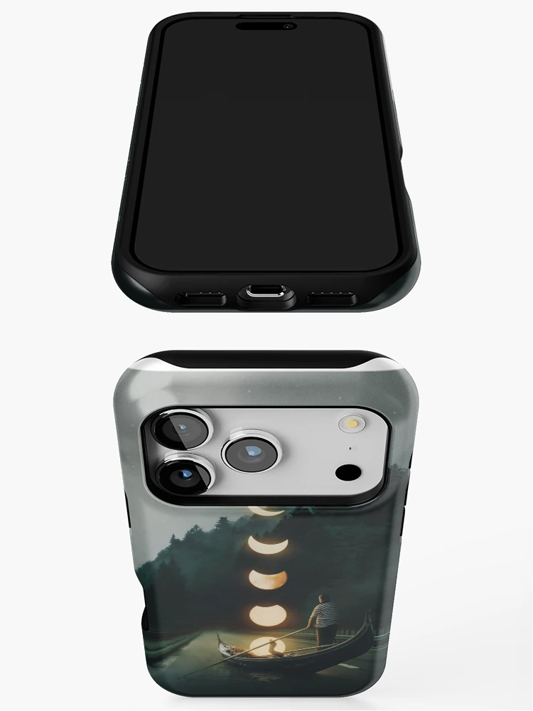 Thumbnail 3 of 4, iPhone Case, Moon Ride designed and sold by buko.