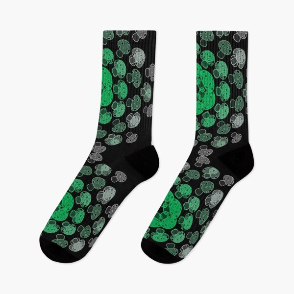 Item preview, Cursed Kaleidoscope - Green Mushrooms designed and sold by FinapplePudding.