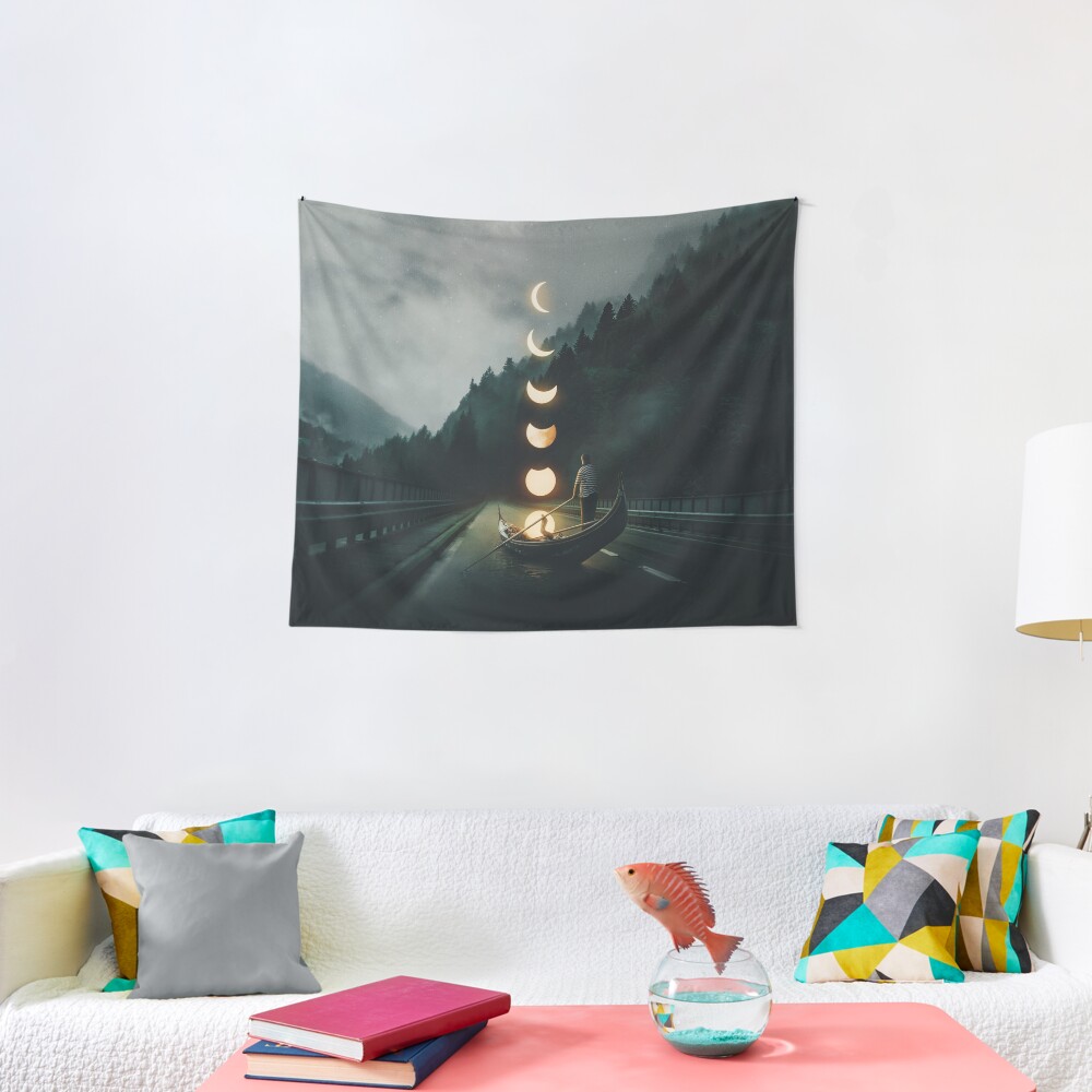 Moon Ride Tapestry