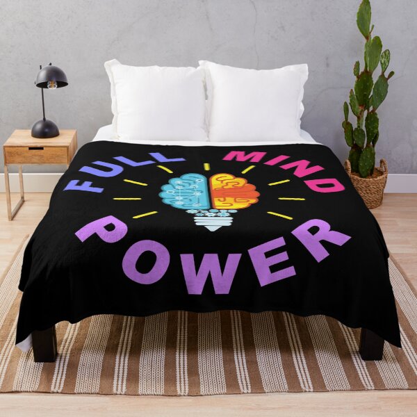 Item preview, Full Mind Power with Brain Lightbulb designed and sold by Full Mind Power.