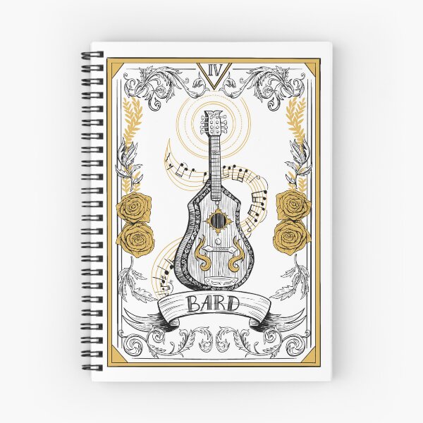 Item preview, D&D Bard Tarot designed and sold by elgraphinx.