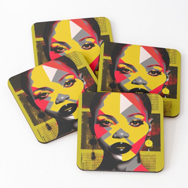 Item preview, Modern pop art style woman portrait designed and sold by loucaski.