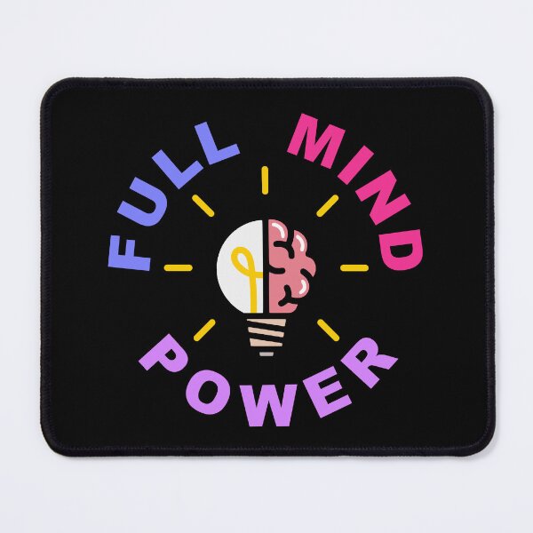 Item preview, Full Mind Power with Half-Brain Half-Lightbulb designed and sold by Full Mind Power.