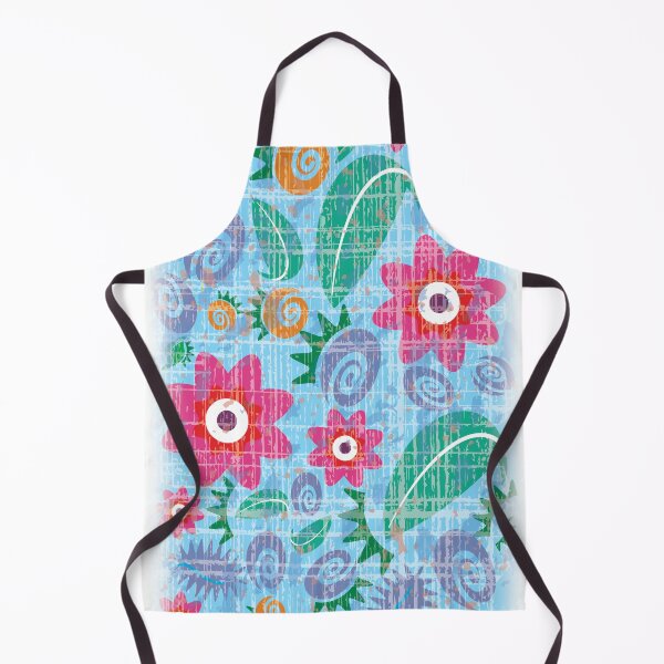 Item preview, Blue Floral Swatch designed and sold by Charles Harker.