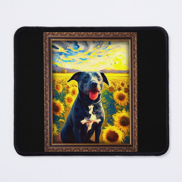 Item preview, Borador Sunflower Painting Adorable Dog designed and sold by rafaeltto.