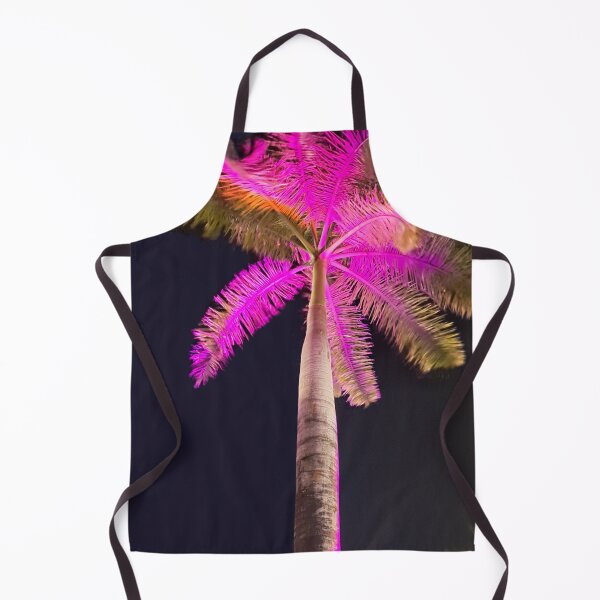 Item preview, Pink Paradise: A Majestic Palm Tree Illuminated in a Vibrant Shade of Pink designed and sold by PhotografeeMrsB.