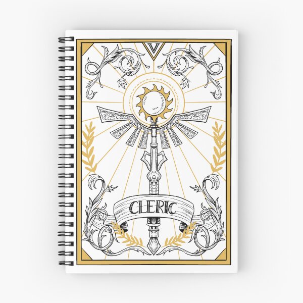 Item preview, D&D Cleric Tarot designed and sold by elgraphinx.