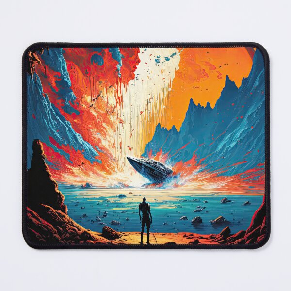 Item preview, Cosmic Terrain: Exploring the Unknown Landscape of the Universe designed and sold by SeedDesign.