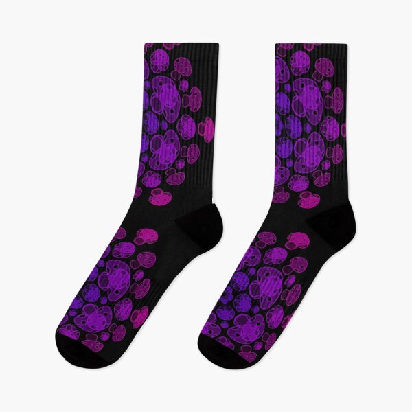 Item preview, Cursed Kaleidoscope - Purple Mushrooms designed and sold by FinapplePudding.