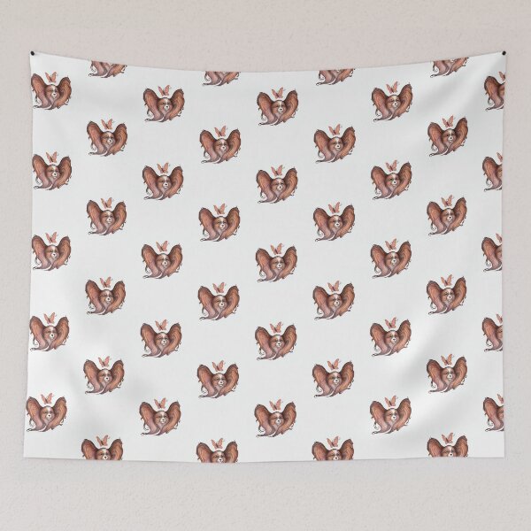 Item preview, papillon dog designed and sold by AyOuBNSB.
