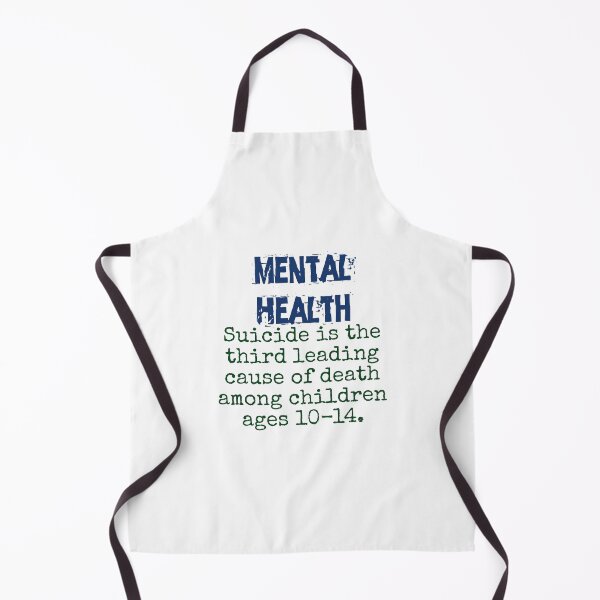 Item preview, Suicide Is The Third Leading Cause 10-14 - Mental Health Quote designed and sold by CrankyOldDude.