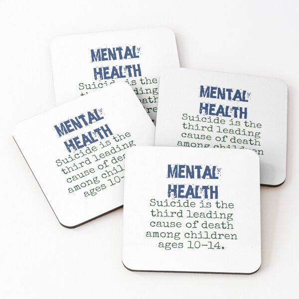 Item preview, Suicide Is The Third Leading Cause 10-14 - Mental Health Quote designed and sold by CrankyOldDude.