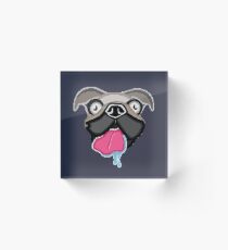 Pug Dog Acrylic Block