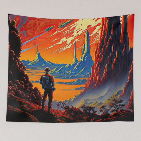 Item preview, Cosmic Terrain: Exploring the Unknown Landscape of the Universe designed and sold by SeedDesign.