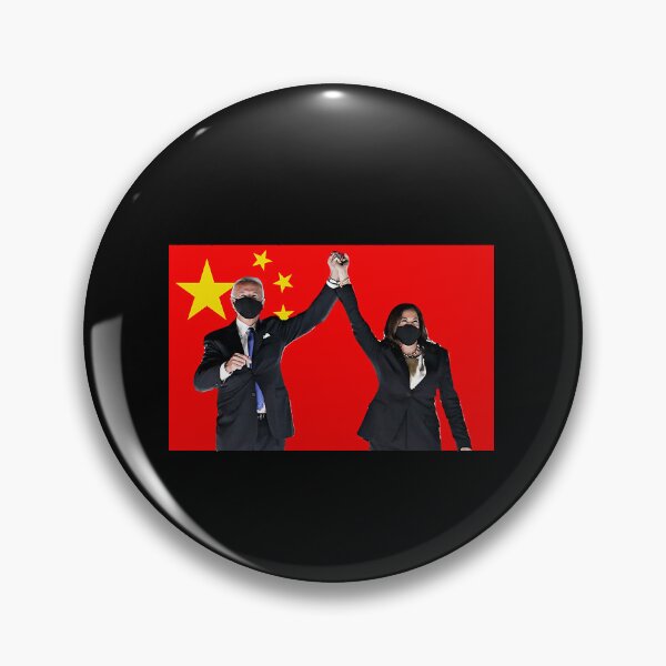Item preview, Biden-Harris Chinese Flag designed and sold by FinleyFamilyDes.