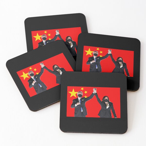 Item preview, Biden-Harris Chinese Flag designed and sold by FinleyFamilyDes.