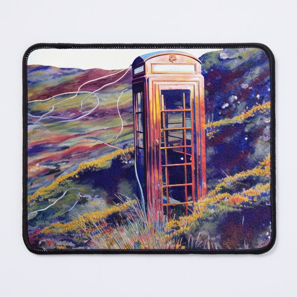 Item preview, Surreal British Phone booth designed and sold by Vaporboy1994.