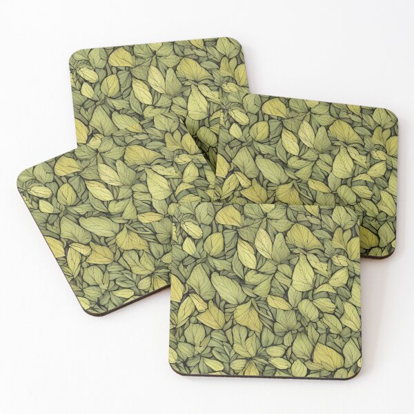 Item preview, Leaf Pattern Full Green Leaves designed and sold by VersoShopping.