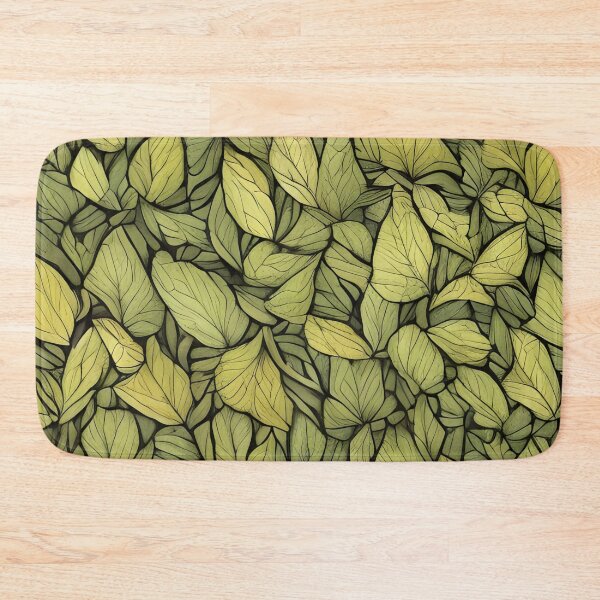 Item preview, Leaf Pattern Full Green Leaves designed and sold by VersoShopping.