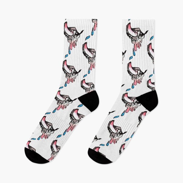 Item preview, Transgender Pride Fangs designed and sold by FickleWick.