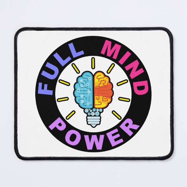 Item preview, Full Mind Power with Brain Lightbulb designed and sold by Full Mind Power.