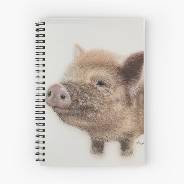 Item preview, Cute little furry pig | animal decor designed and sold by NathBros.