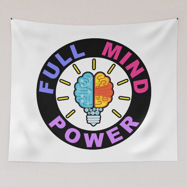 Item preview, Full Mind Power with Brain Lightbulb designed and sold by Full Mind Power.
