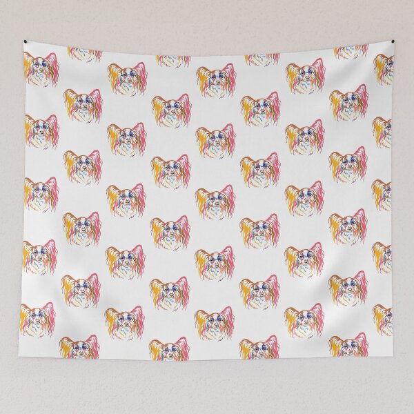 Item preview, papillon dog designed and sold by AyOuBNSB.