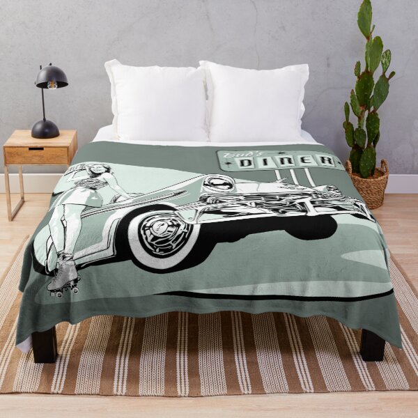 Item preview, 50's Diner Waitress with 56 Chevy - Green version designed and sold by Glenn Mueller.