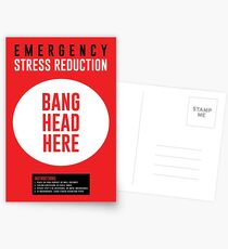 Emergency Stress Reduction Postcards